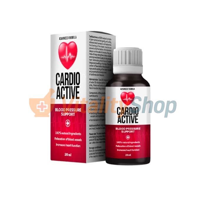 Cardio Active - Tropfen von Bluthochdruck Cardio Active - Tropfen von Bluthochdruck