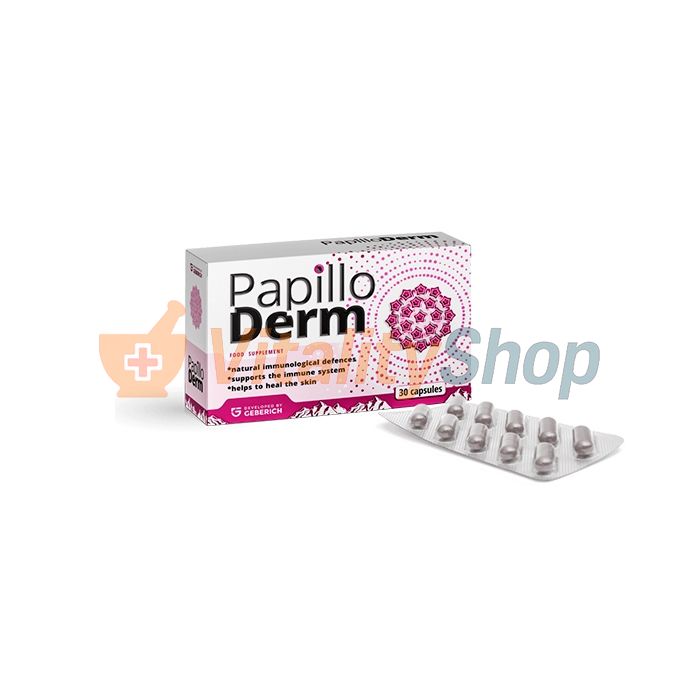 PAPILLODERM CAPS - Kapseln gegen Papillome PAPILLODERM CAPS - Kapseln gegen Papillome