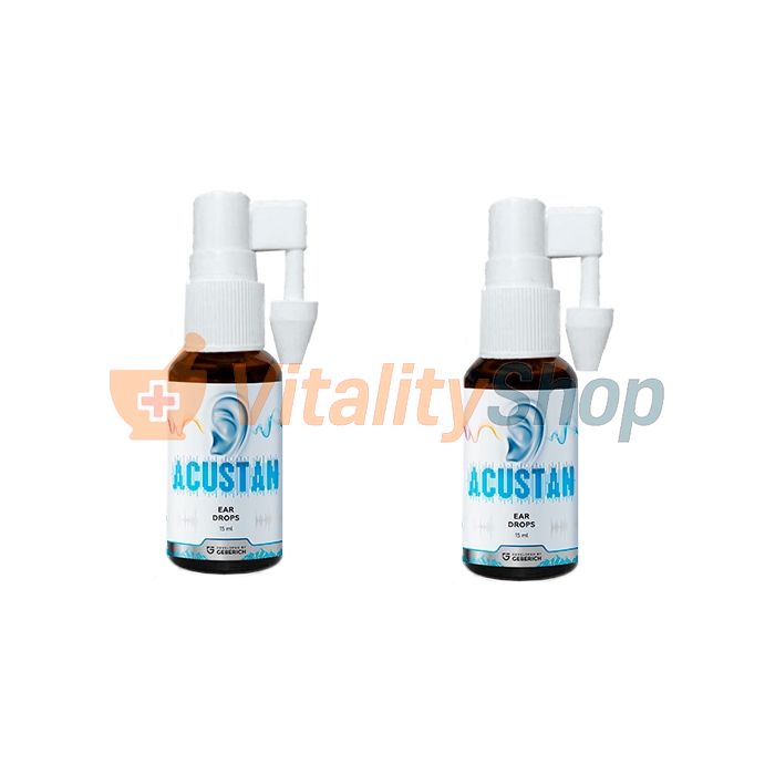 Acustan drops ◦ VitalityShop ◦ Tropfen zur Verbesserung des Hörvermögens ⇛ In Österreich