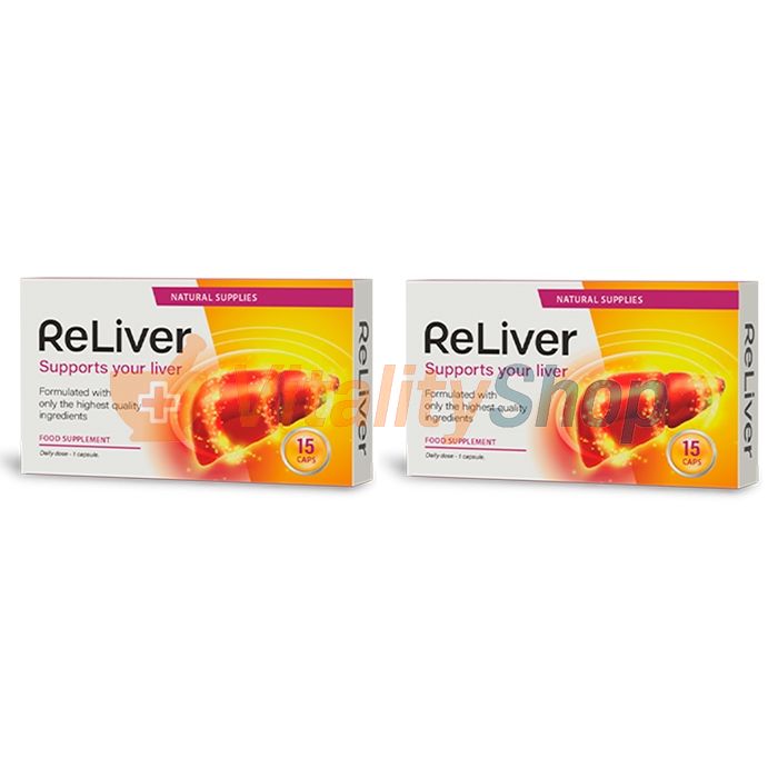 ReLiver ◦ VitalityShop ◦ κάψουλες για τη βελτίωση της ηπατικής λειτουργίας ⇛ Στην κυπρο