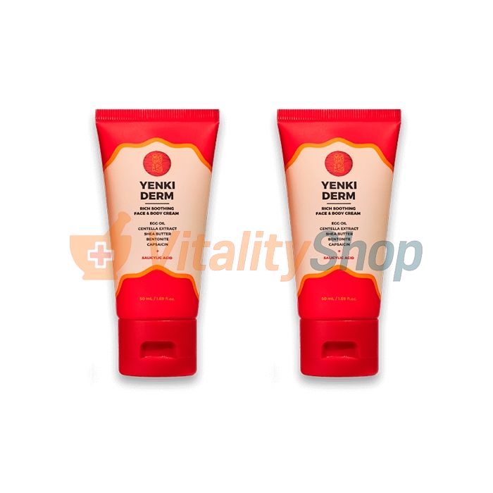 Yenki Derm ◦ VitalityShop ◦ táirge le haghaidh sláinte craicinn nuair a thagann comharthaí de loit scaly chun solais nó nuair a théann siad in olcas ⇛ In Éirinn