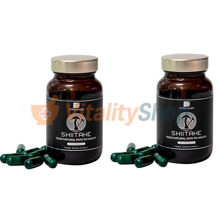 Premium Shiitake Cystitis ◦ VitalityShop ◦ capsules voor blaasontsteking ⇛ 