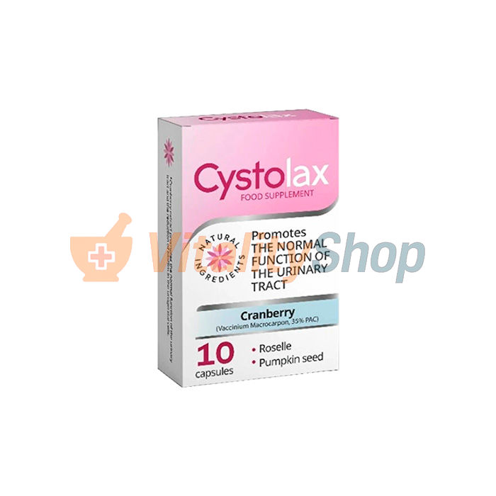 Cystolax ◦ VitalityShop ◦ Συμπλήρωμα τροφίμων για τη διατήρηση της υγείας του γυναικείου γεννητικού συστήματος ⇛ Cystolax ◦ VitalityShop ◦ Συμπλήρωμα τροφίμων για τη διατήρηση της υγείας του γυναικείου γεννητικού συστήματος ⇛