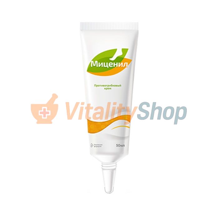 Micenil ◦ VitalityShop ◦ Creme gegen Nagel- und Fußpilz ⇛ Micenil ◦ VitalityShop ◦ Creme gegen Nagel- und Fußpilz ⇛